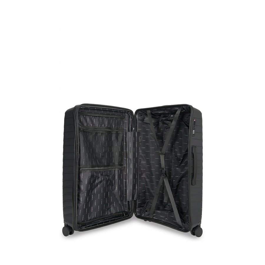 Caselite Expedition 56cm & 75cm Hardside Luggage Set Black Black