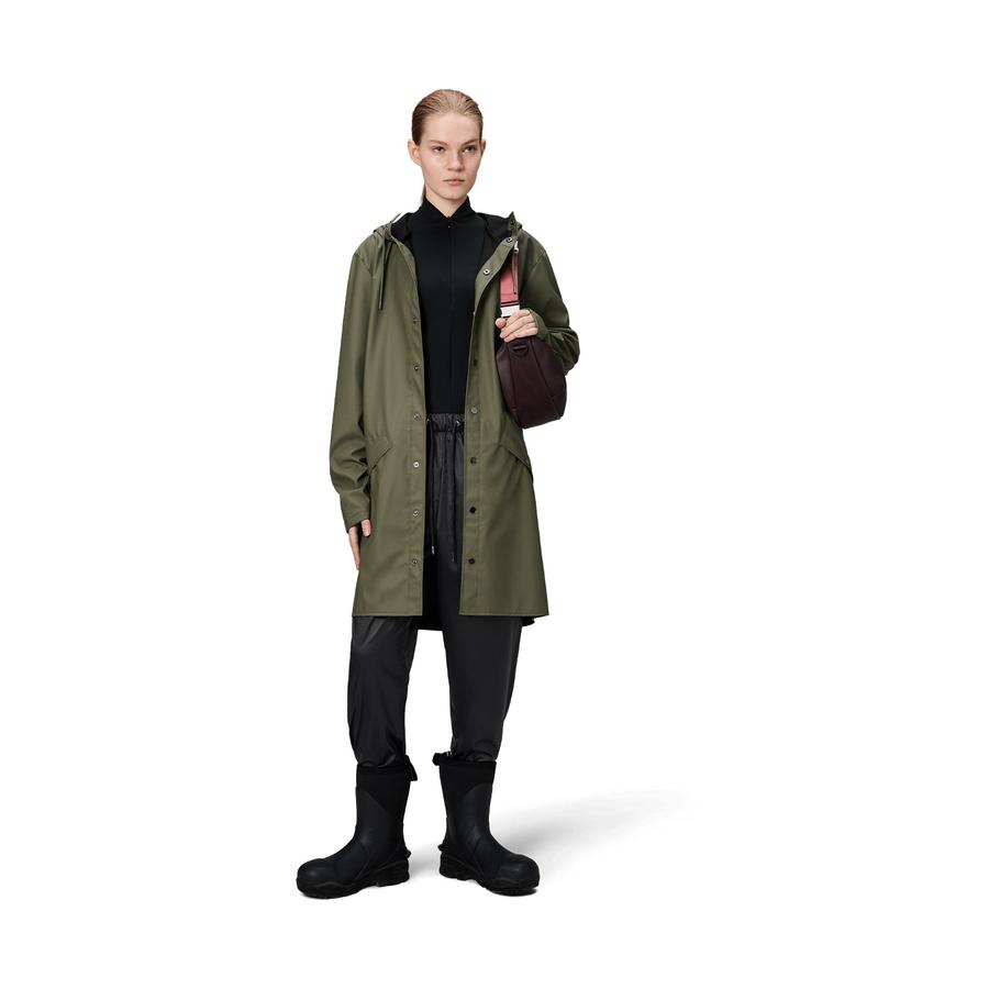 Rains Long Jacket Marsh XS