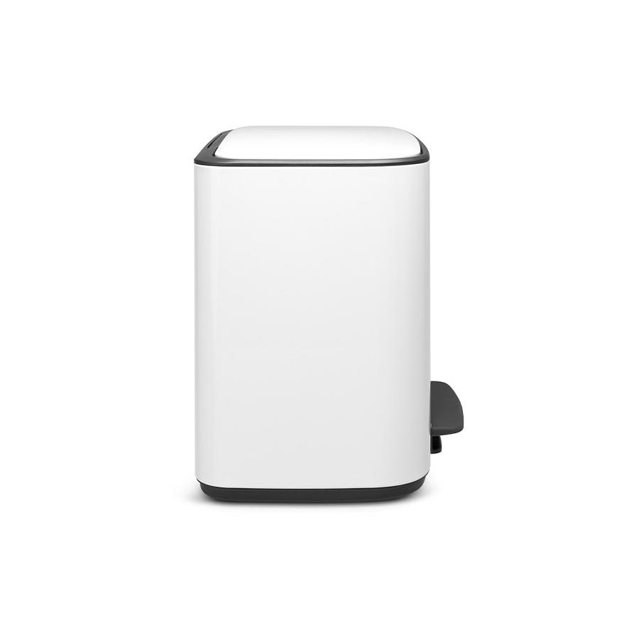 Brabantia Bo Pedal Bin (3 x 11L) White White