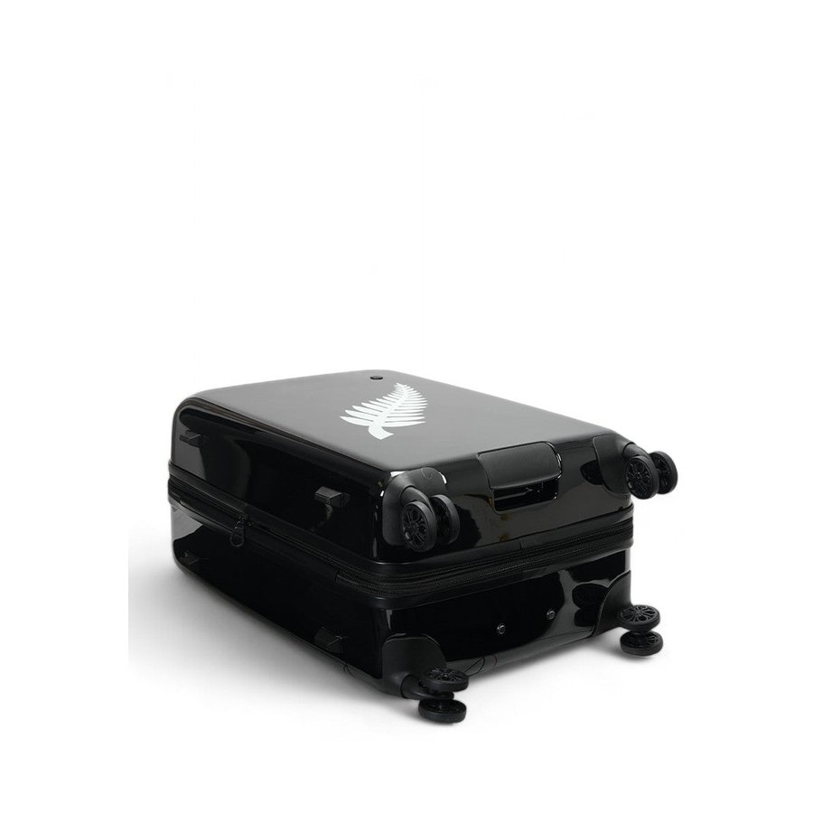 Caselite NZ Fern 67cm Hardside Checked Suitcase Black Black