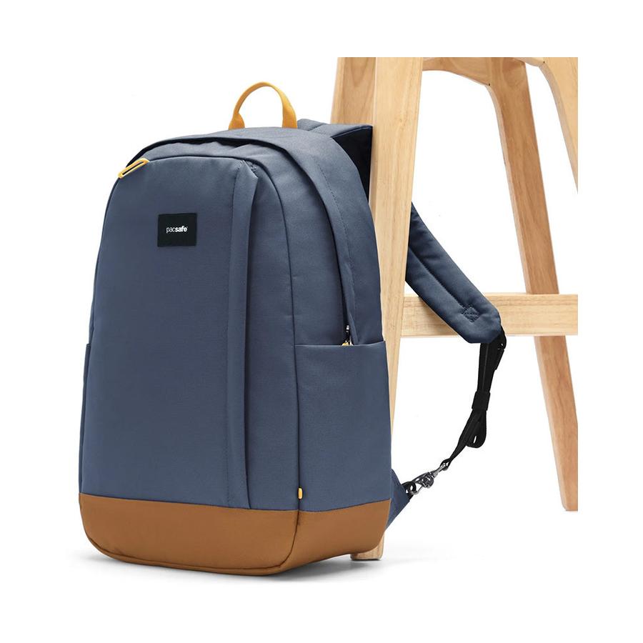 Pacsafe GO 25L Anti-Theft Recycled Backpack Coastal Blue Coastal Blue