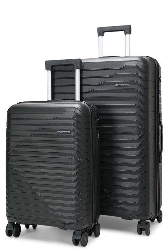 Caselite Summit 56cm & 75cm Hardside Luggage Set Black