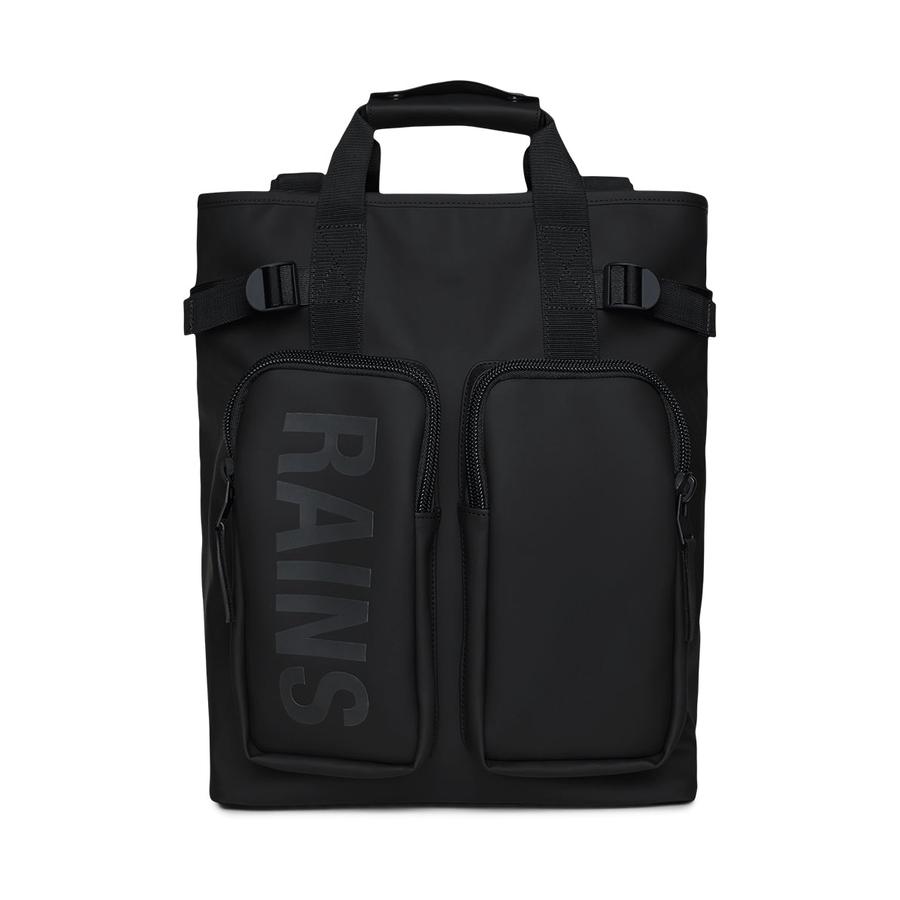 Rains Texel Tote Backpack Black Black