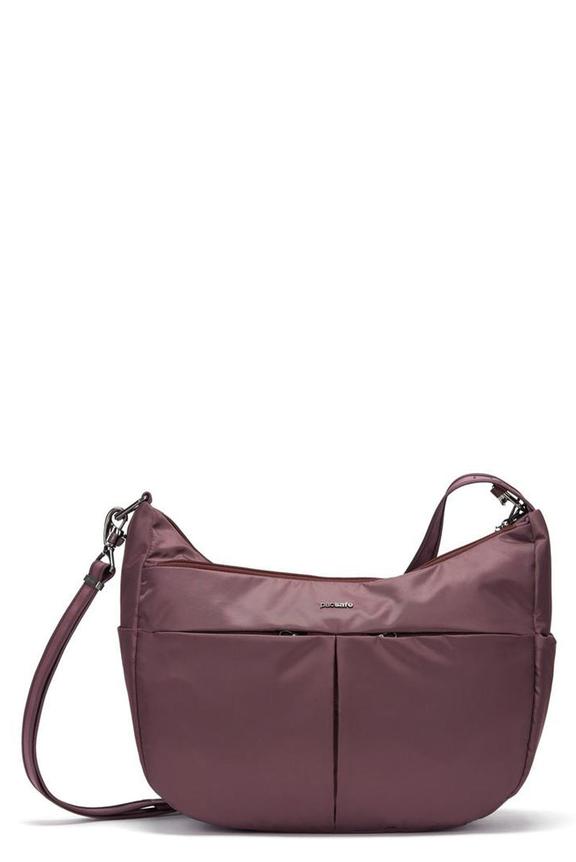 Pacsafe Cruise Anti-Theft Carry All Crossbody Bag Pinot
