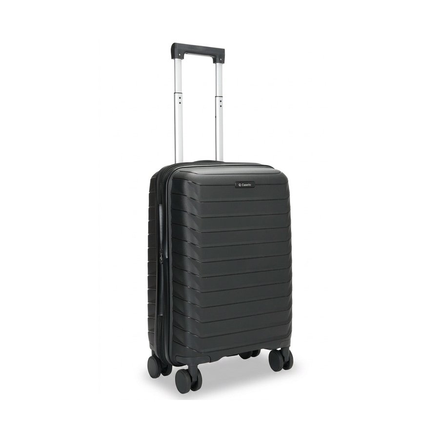 Caselite Expedition 56cm Hardside Carry-On Suitcase Black Black