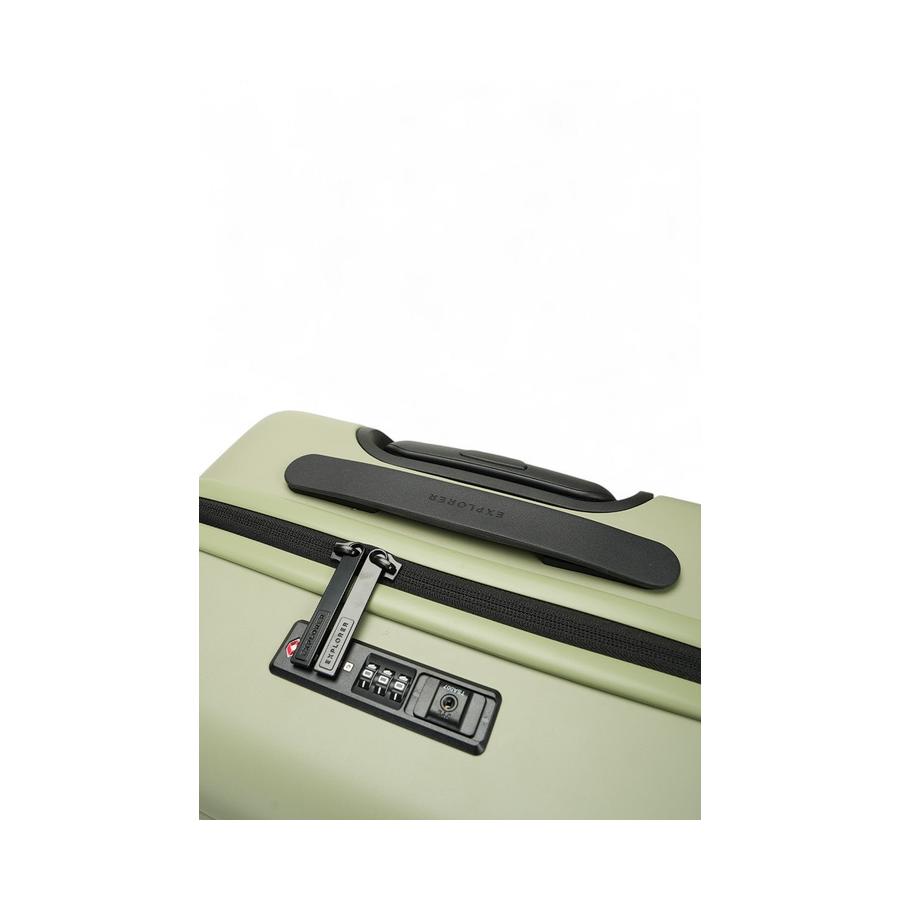 Explorer Luna-Air 55cm Front Access Hardside Carry-On Suitcase Sage Sage