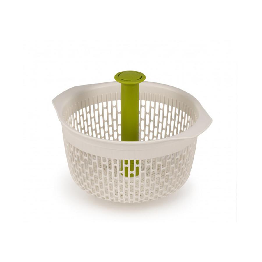 Joseph Joseph Spindola Salad Spinning Colander White White