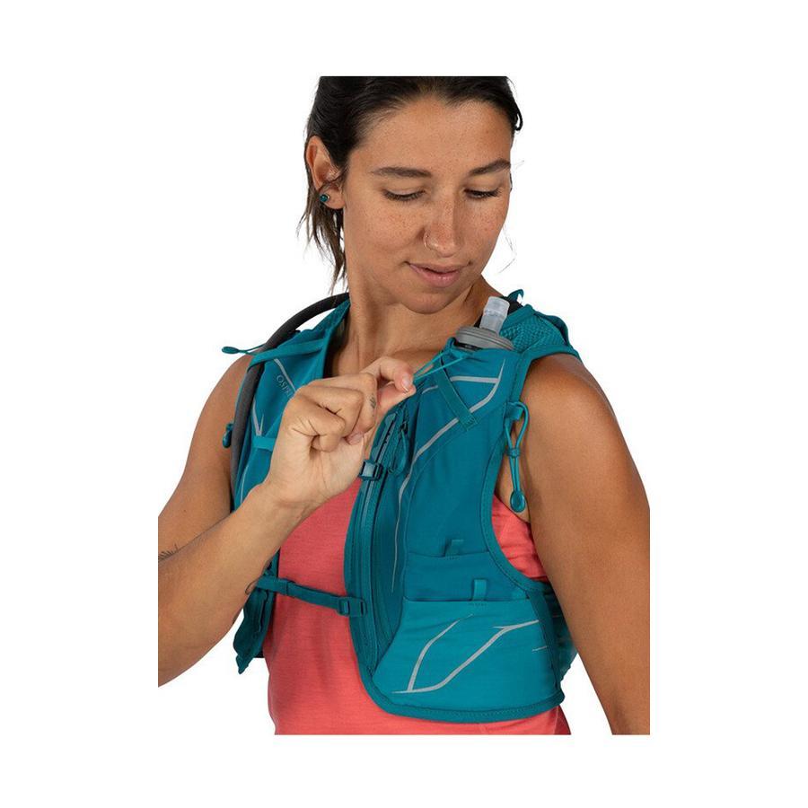 Osprey Dyna 6 Medium Women's Hydration Pack Verdigris Green Verdigris Green