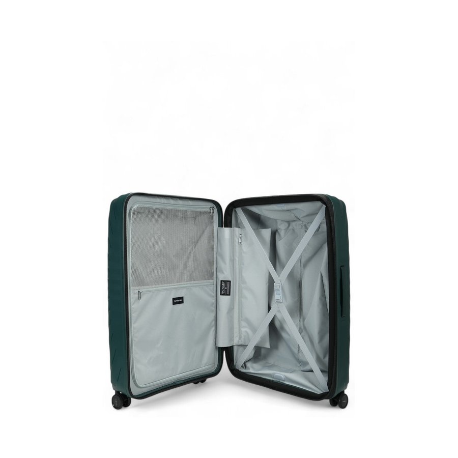 Samsonite Octolite Neo 75cm Hardside Checked Suitcase Emerald Green Emerald Green