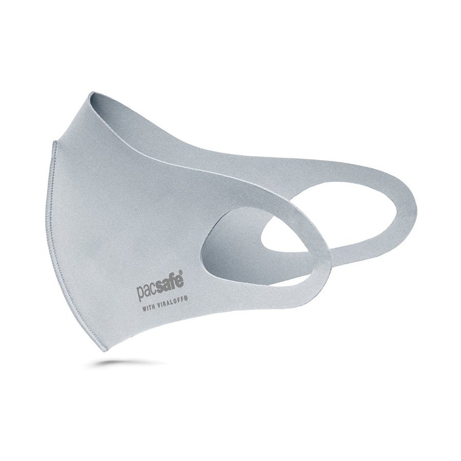 Pacsafe Protective & Reusable ViralOff Face Mask Alo Gray Default Title