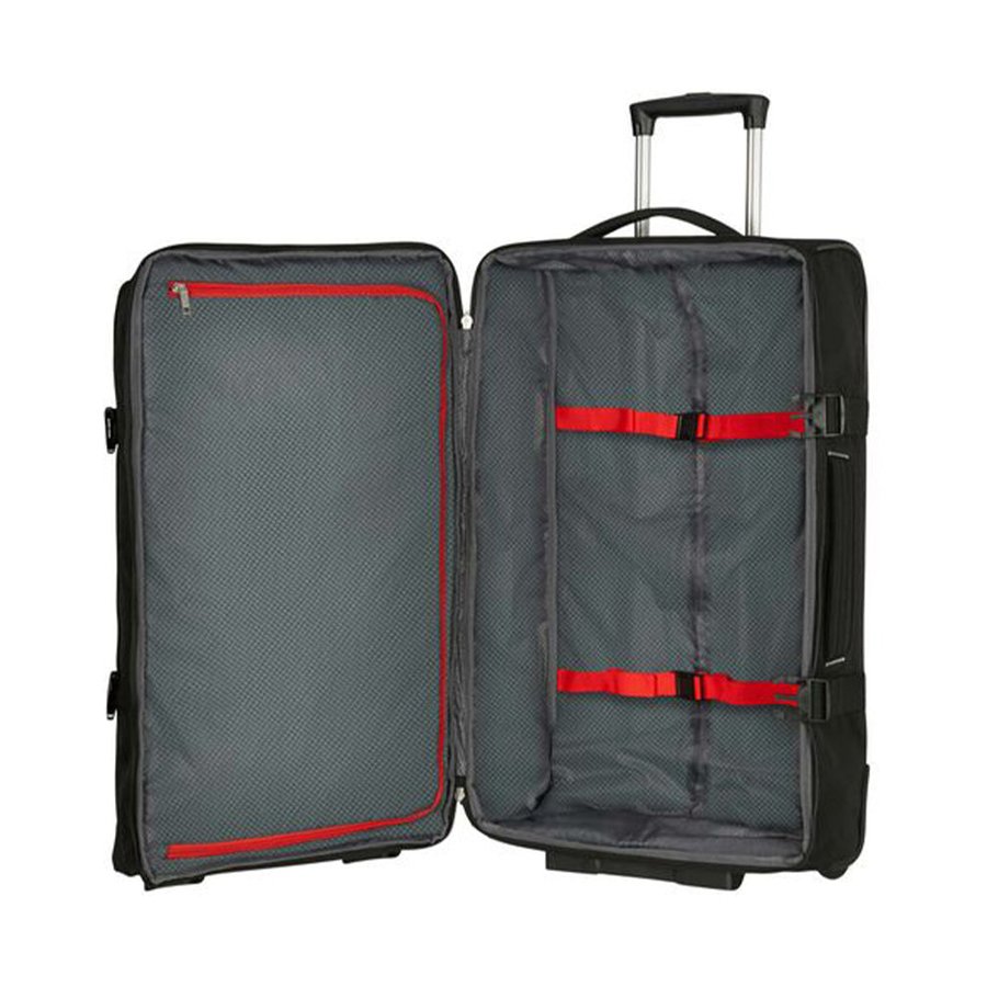 Samsonite Sonora 68cm Wheeled Duffle Bag Black Black