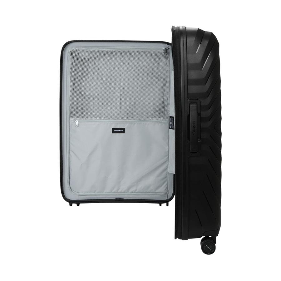 Samsonite Octolite Neo 81cm Hardside Checked Suitcase Black Black