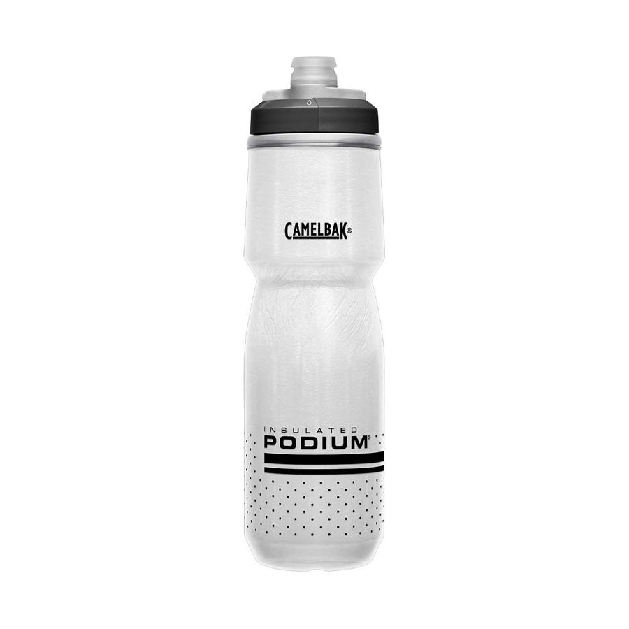 Camelbak 24oz (710ml) Podium Chill Drink Bottle White/Black White/Black