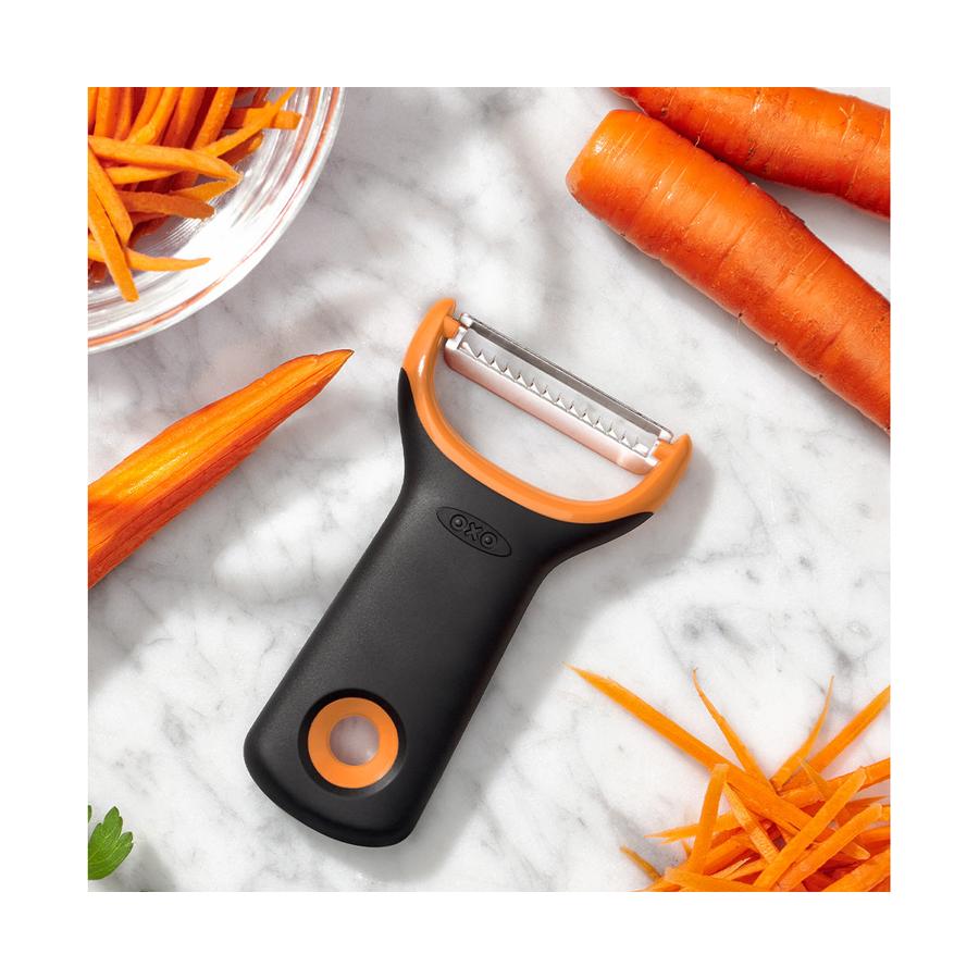 OXO Good Grips Precision Julienne Peeler Orange Orange
