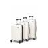 Nomad Venture 56cm, 65cm & 75cm Hardside Luggage Set White
