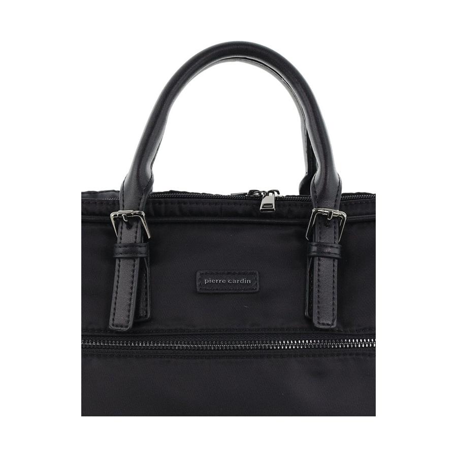 Pierre Cardin Torrence Men's Nylon Classic Business Laptop Bag Black Black