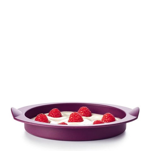 Tupperware Tupperchef Mini Round Form Purple Cabbage