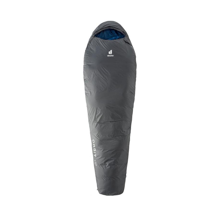 Deuter Orbit +5° Synthetic Fibre Sleeping Bag Granite Steel Default Title