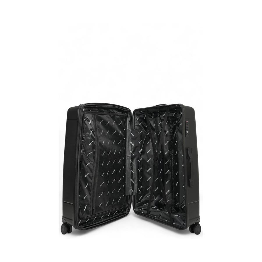 Nomad Quest 56cm & 75cm Hardside Luggage Set Black Black
