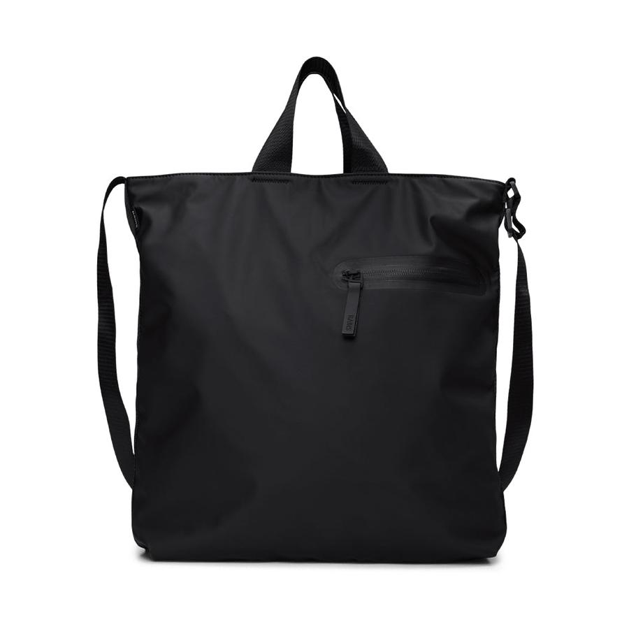 Rains Dash Tote Bag Black Black