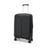 Caselite Venture 66cm Top Open Hardside Checked Suitcase Black