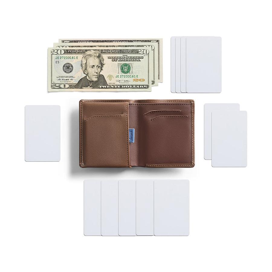 Bellroy RFID Note Sleeve Leather Wallet Hazelnut Hazelnut