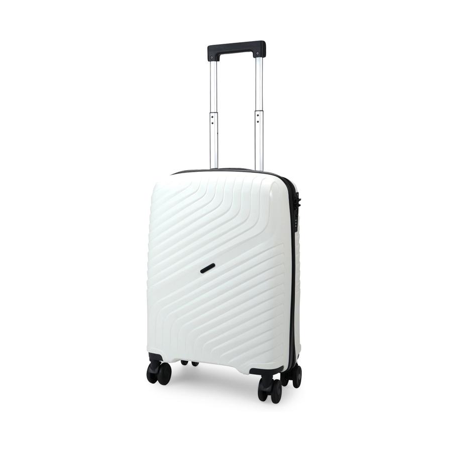Nomad Journey 56cm Hardside Carry-On Suitcase White White