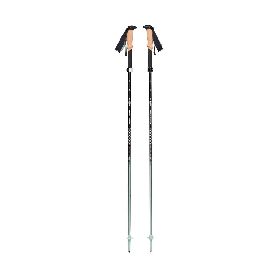 Black Diamond Pursuit FLZ Trekking Poles (Small/Medium) Black/Foam Green Black/Foam Green