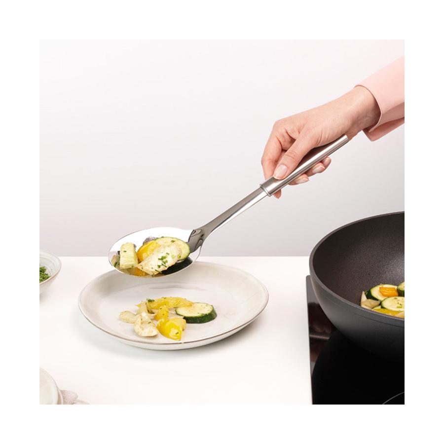 Brabantia Profile Serving Spoon - Cook & Serve Stainless Steel Stainless Steel