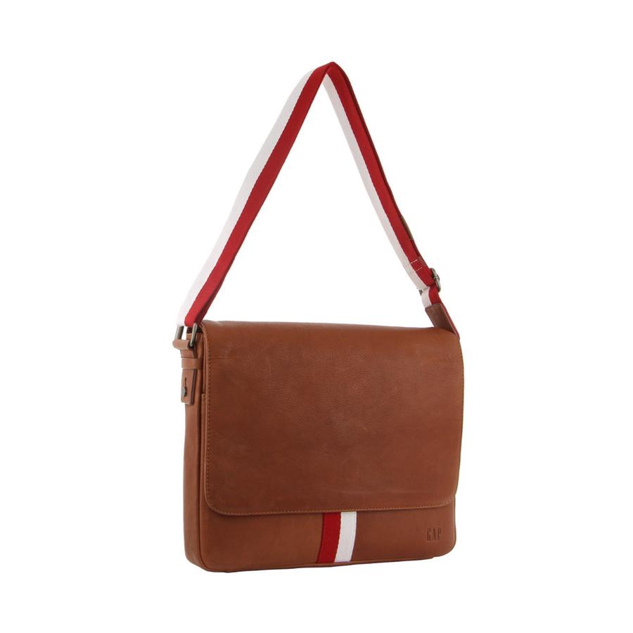 Gap Legacy Leather Computer Bag Tan Tan