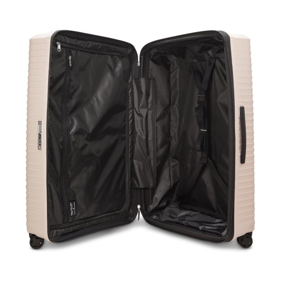 Samsonite Upscape 81cm Hardside Checked Suitcase Vanilla Vanilla