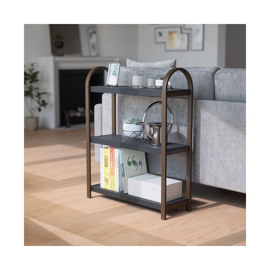 Umbra Bellwood 3 Tier Freestand Shelf Black/Walnut Black/Walnut