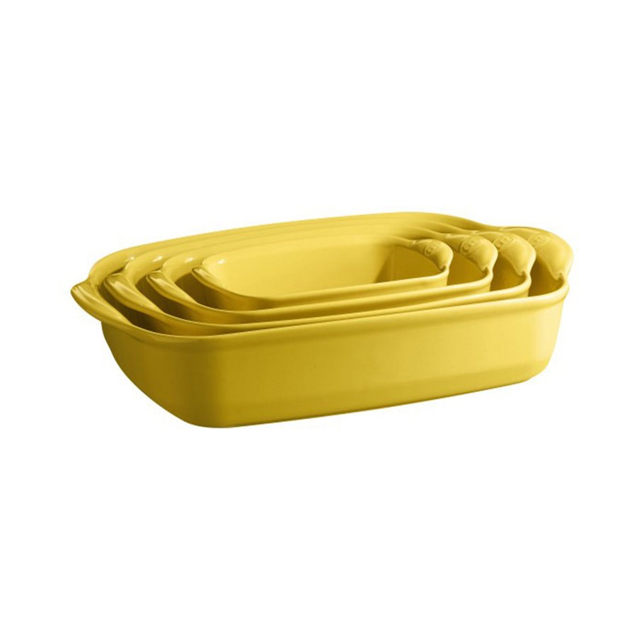 Emile Henry Large Rectangular Oven Dish Provence Yellow Provence Yellow