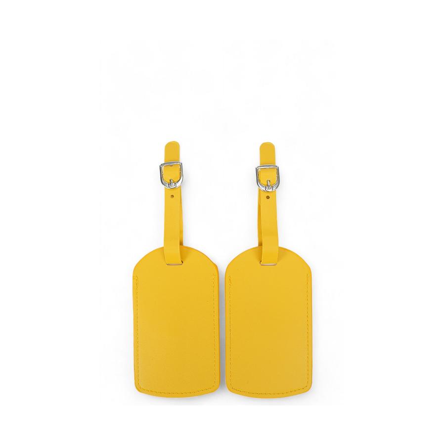 Caselite Luggage Tags (2 Pack) Yellow Yellow