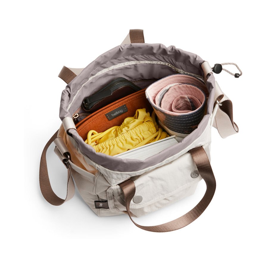 Bellroy Cinch Bucket Bag Oat Oat
