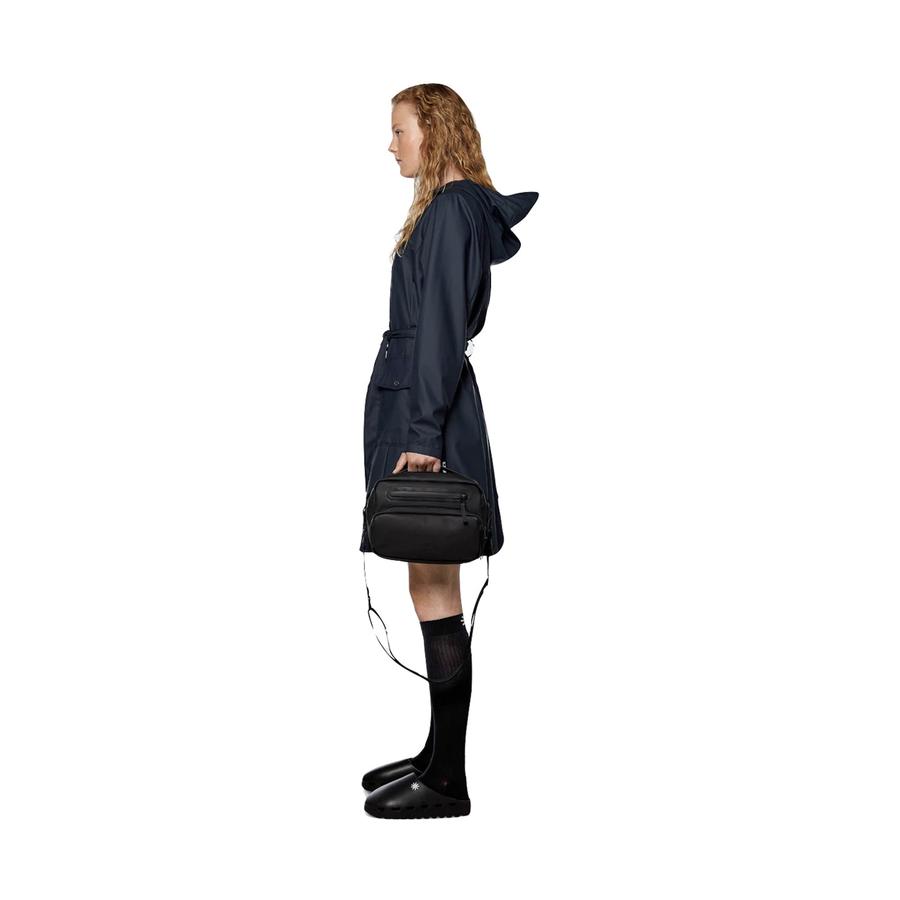 Rains Curve Jacket Navy L