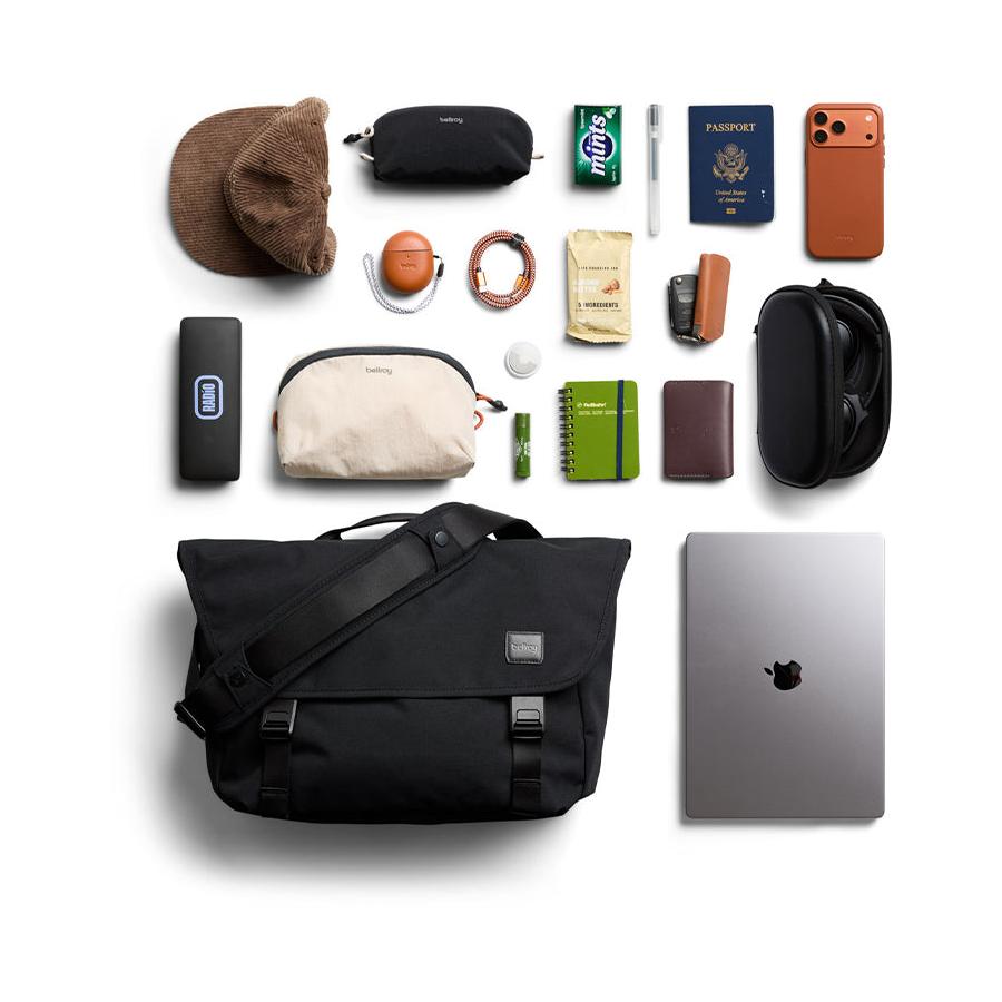 Bellroy Classic Messenger Black Black