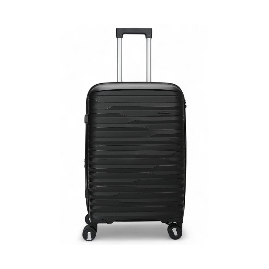 Nomad Discover 56cm & 65cm Hardside Luggage Set Black Black