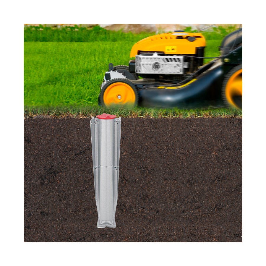 Brabantia Rotary Topspinner Dryer (40m) Metallic Grey Metallic Grey