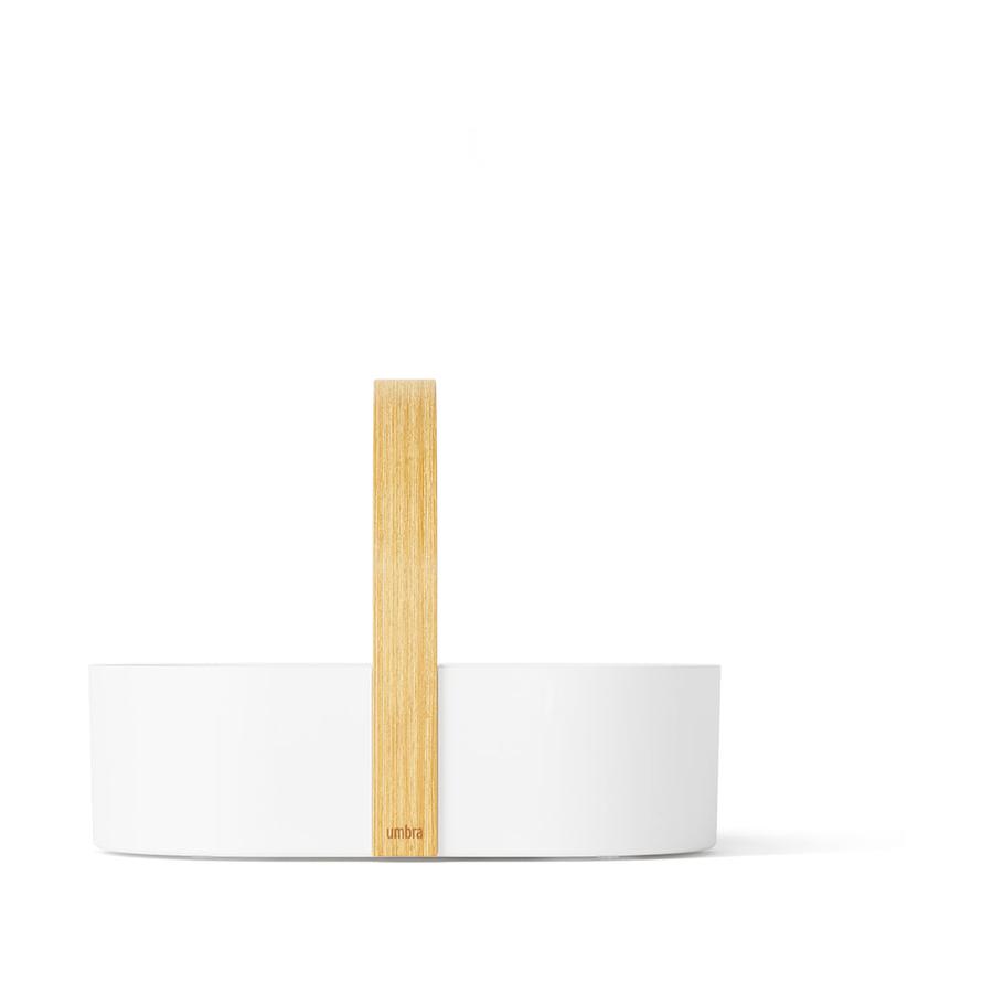 Umbra Bellwood Caddy White/Natural White/Natural