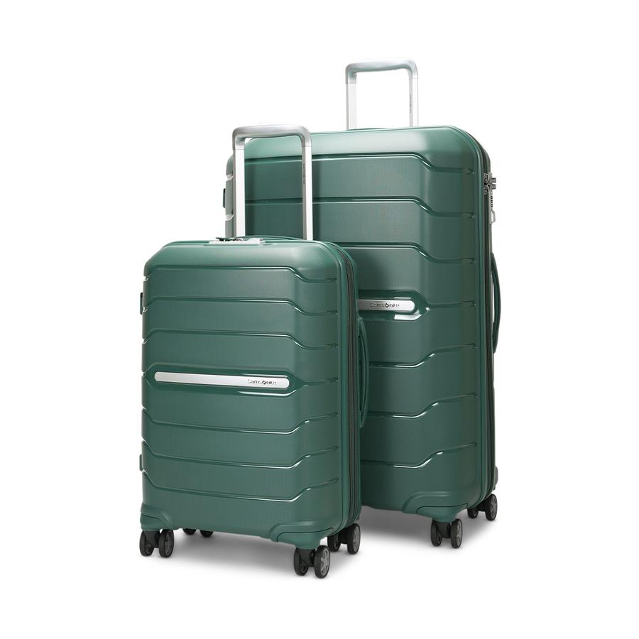 Samsonite Oc2lite 55cm & 75cm Hardside Luggage Set Hunter Green Hunter Green