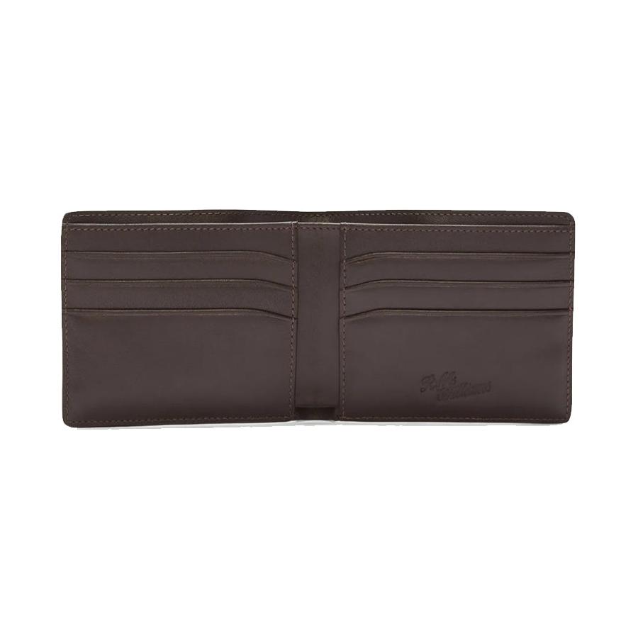 RM Williams City Slim Bifold Wallet Chocolate Chocolate