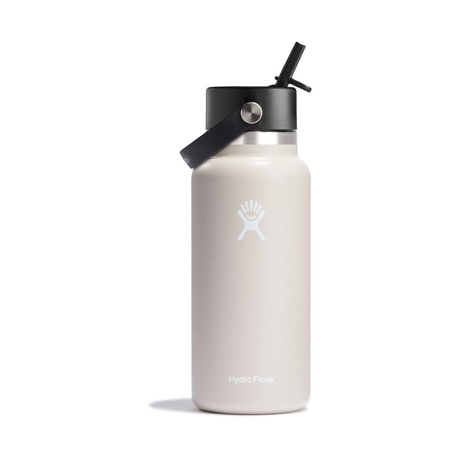 Hydro Flask 32oz (946ml) Wide Mouth w/ Flex Straw Cap Oat Oat