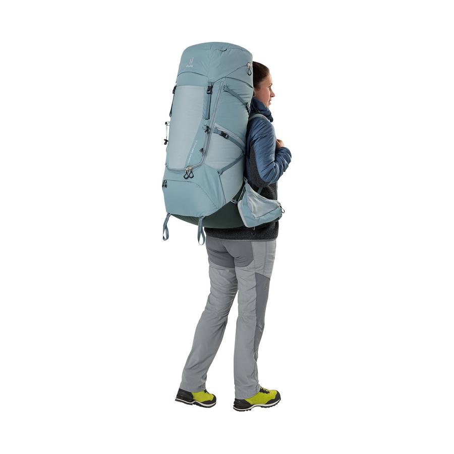 Deuter Aircontact Core 65+10 SL Trekking Backpack Shale-Ivy Shale-Ivy