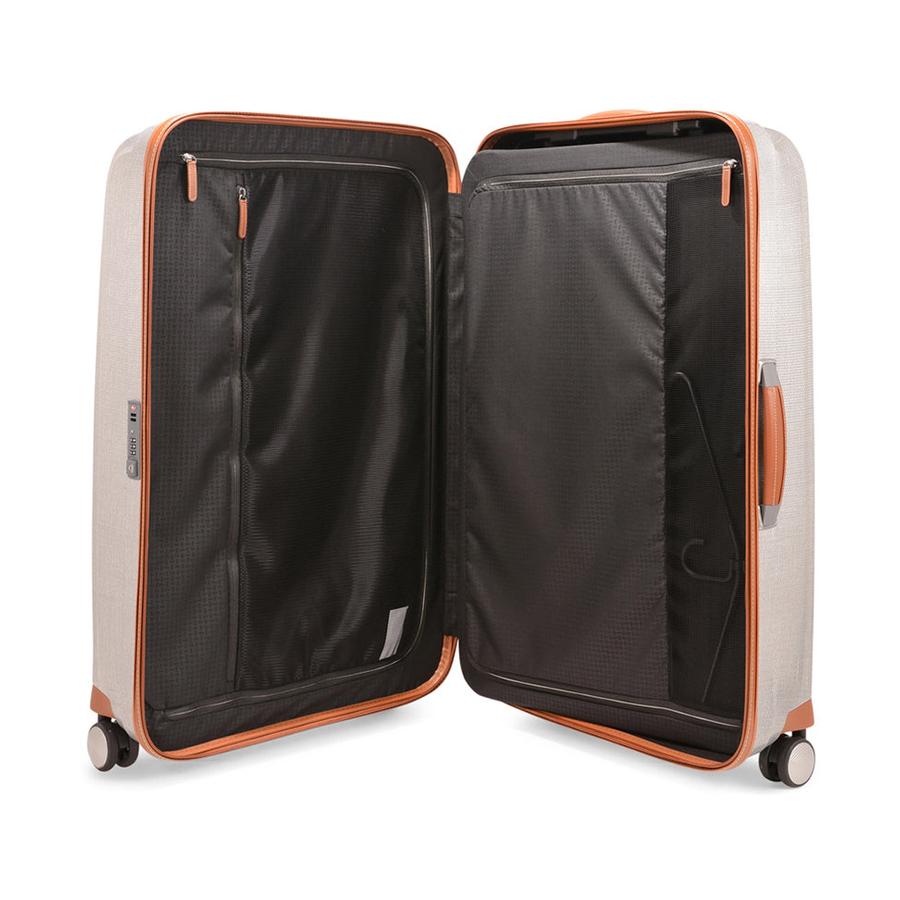 Samsonite Lite-Cube DLX 82cm CURV Spinner Suitcase Aluminium Aluminium