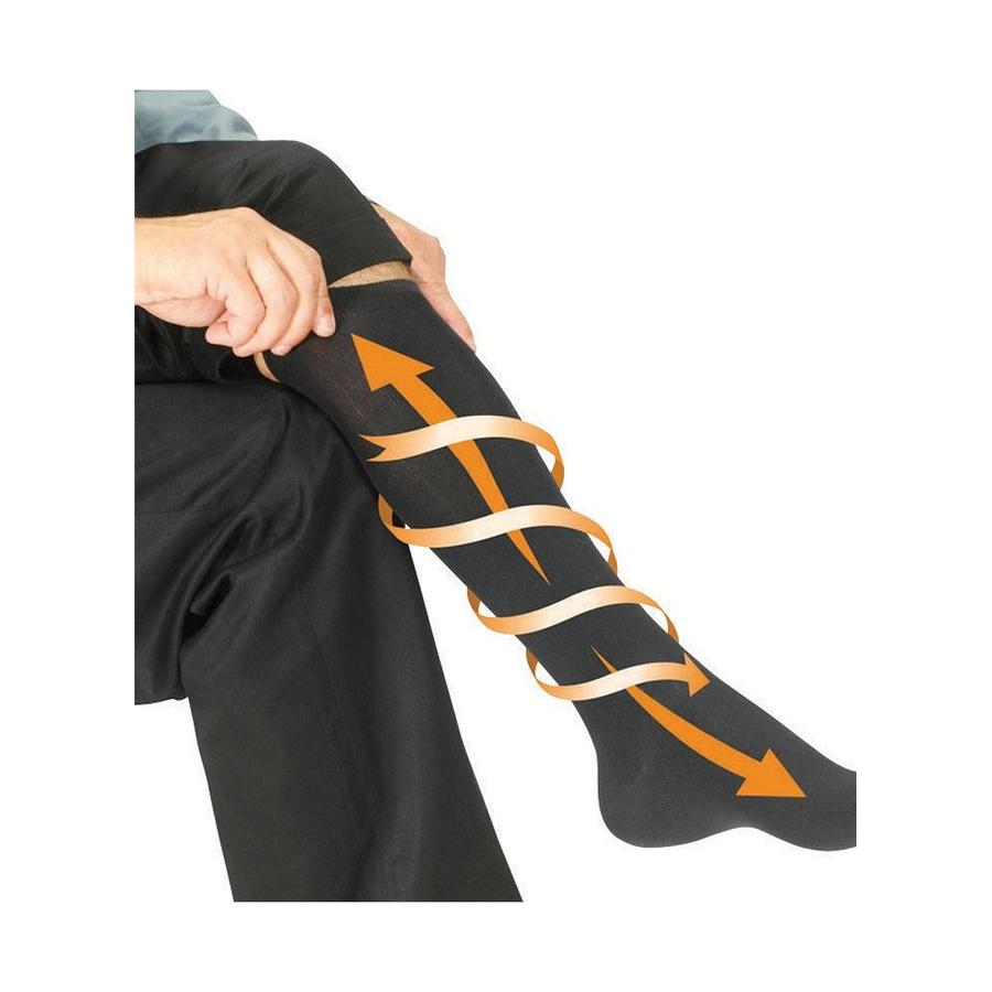 Lewis N. Clark Medium Compression Socks Black Black