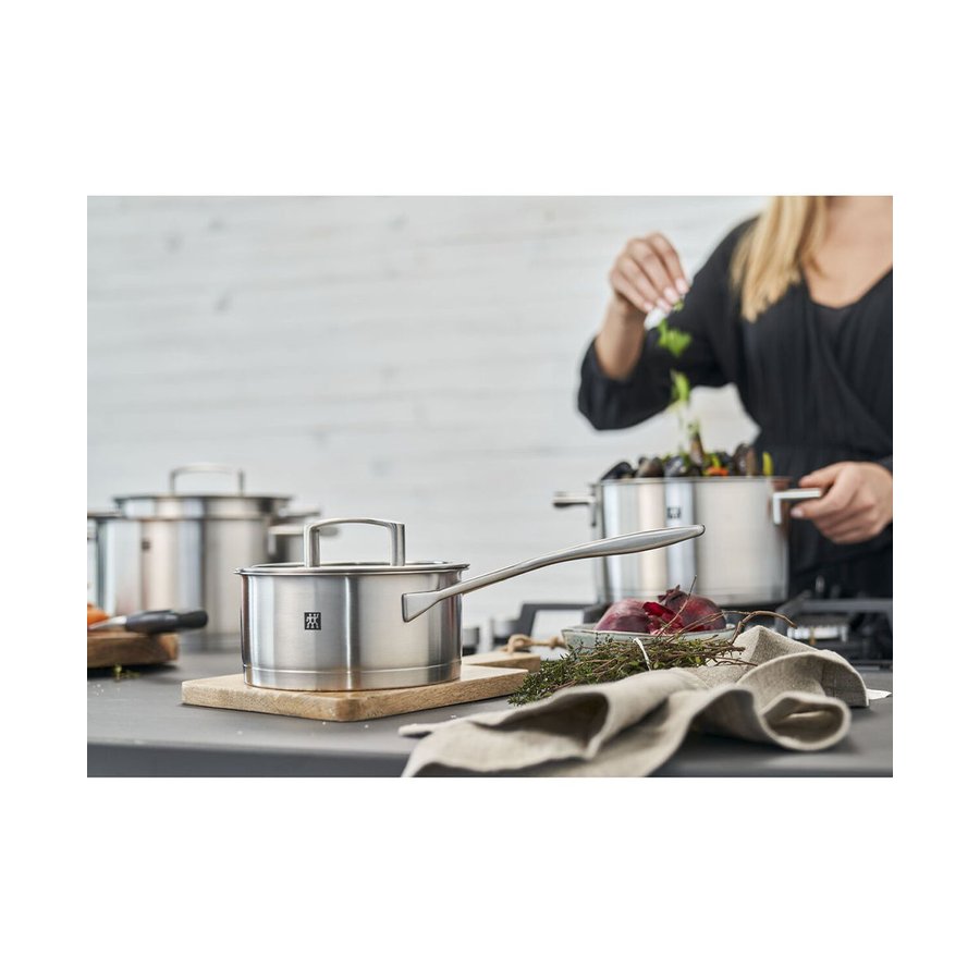 Zwilling Vitality 5 Piece Cookware Set Stainless Steel Stainless Steel