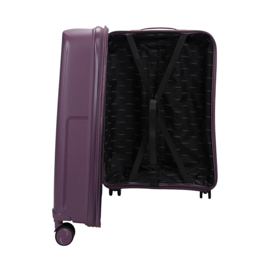 Caselite Aero 56cm & 65cm Hardside Luggage Set Purple Purple