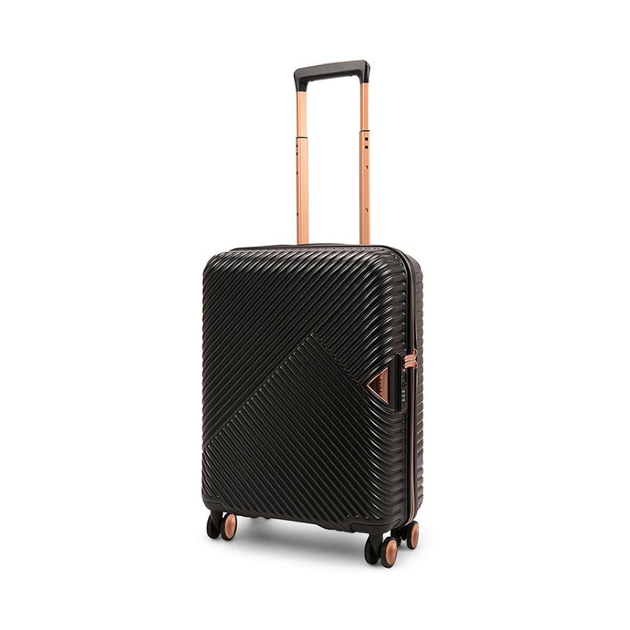 Saben Going Places 55cm Carry-On Hardside Suitcase Black Black