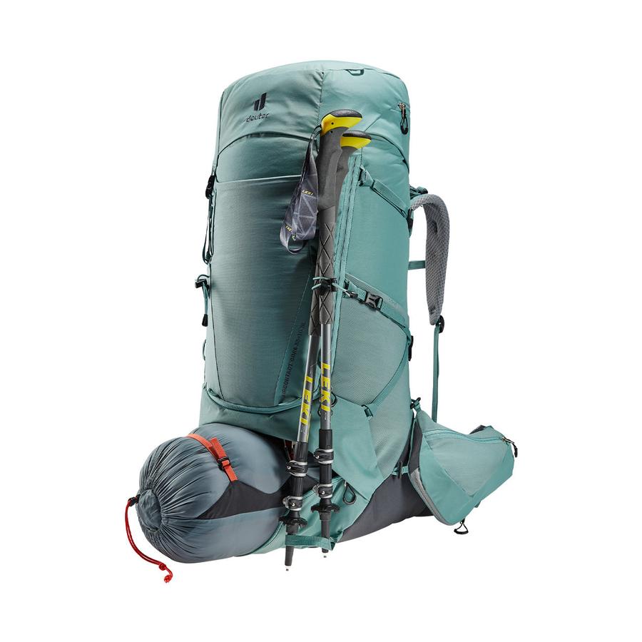 Deuter Aircontact Core 55+10 SL Trekking Backpack Jade-Graphite Jade-Graphite